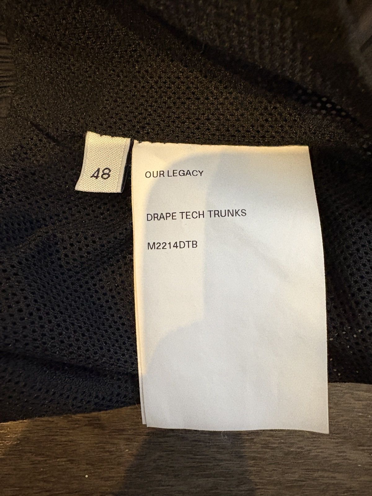 Our Legacy Drape Tech Trunks Size US 32 / EU 48 - 5 Thumbnail