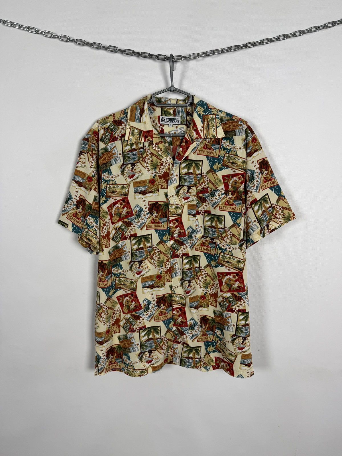 Other Hawaiian Short Sleeve Shirt Button Up Hawaii Vintage Size L Size US L / EU 52-54 / 3 - 1 Thumbnail