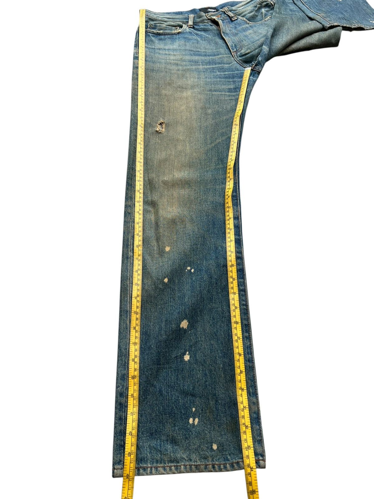 Mossimo Massimo Distressed Mudwash Distressed Denim Jeans 31x34 Size US 31 - 10 Thumbnail