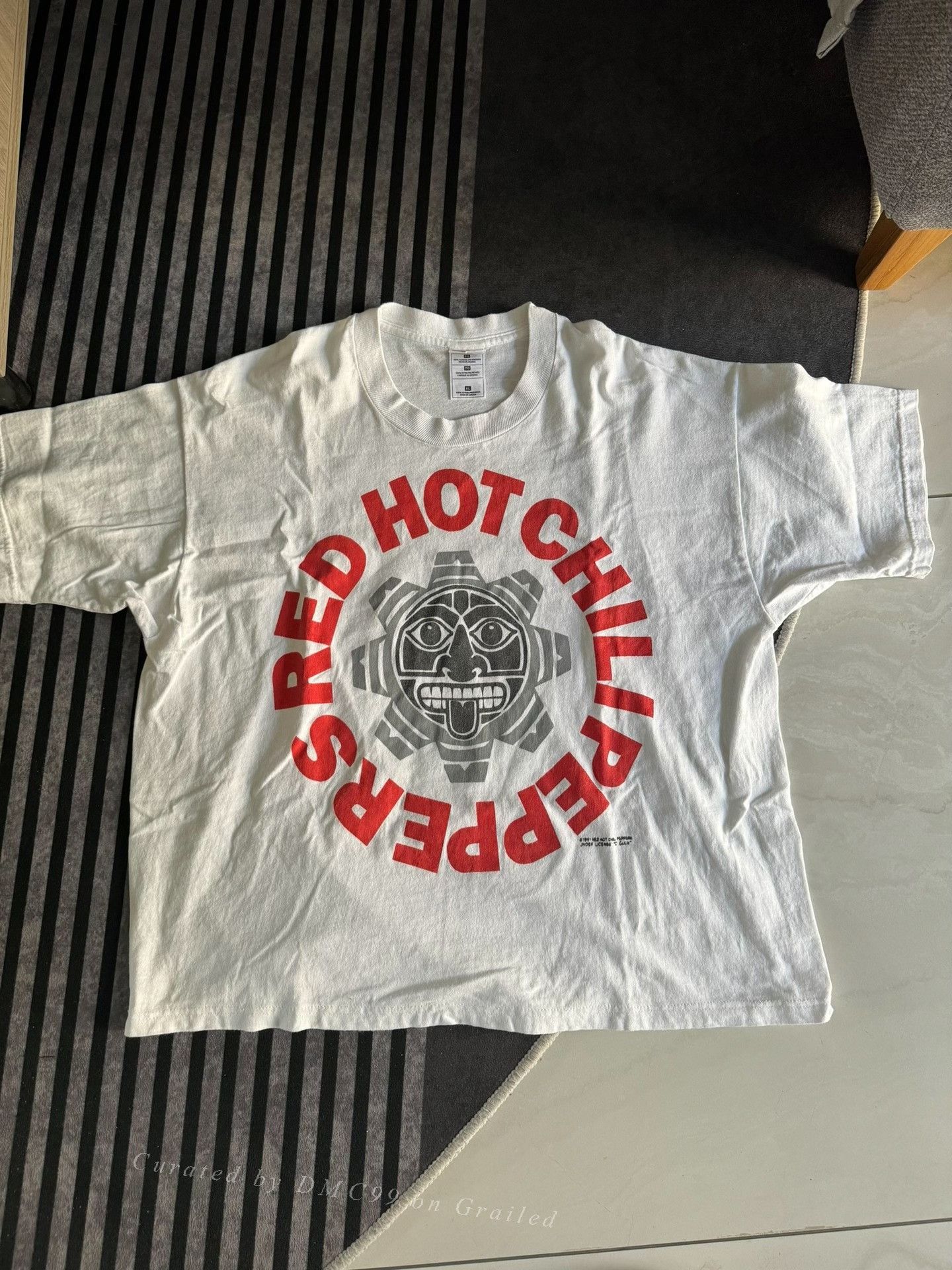 Vintage Vintage Red Hot Chili Peppers 90s Band Tee Size US M / EU 48-50 / 2 - 1 Thumbnail