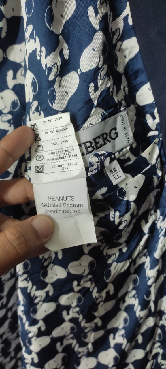 Iceberg ICEBERG X SNOOPY PEANUTS BLAZER COAT JACKET Size US L / EU 52-54 / 3 - 10 Thumbnail