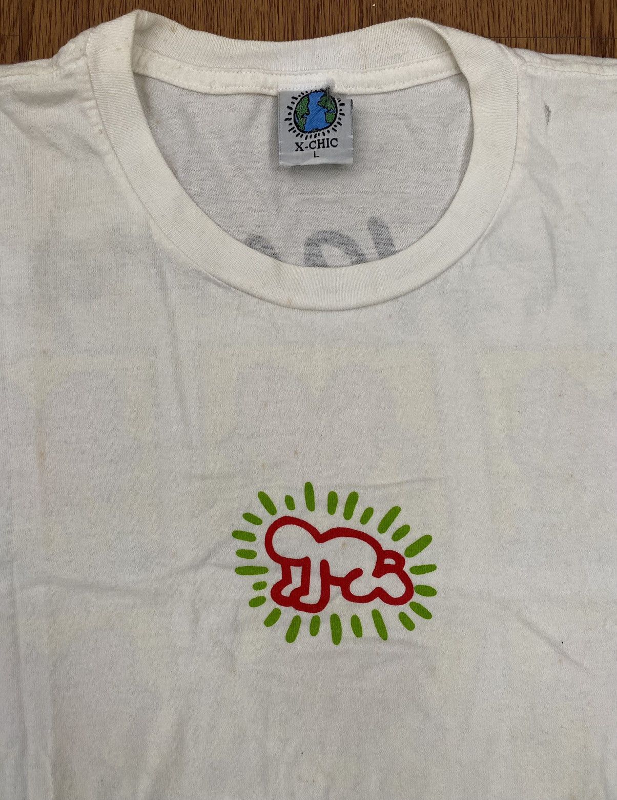 Keith Haring × Vintage Vintage Keith haring t-shirt Size US L / EU 52-54 / 3 - 4 Thumbnail