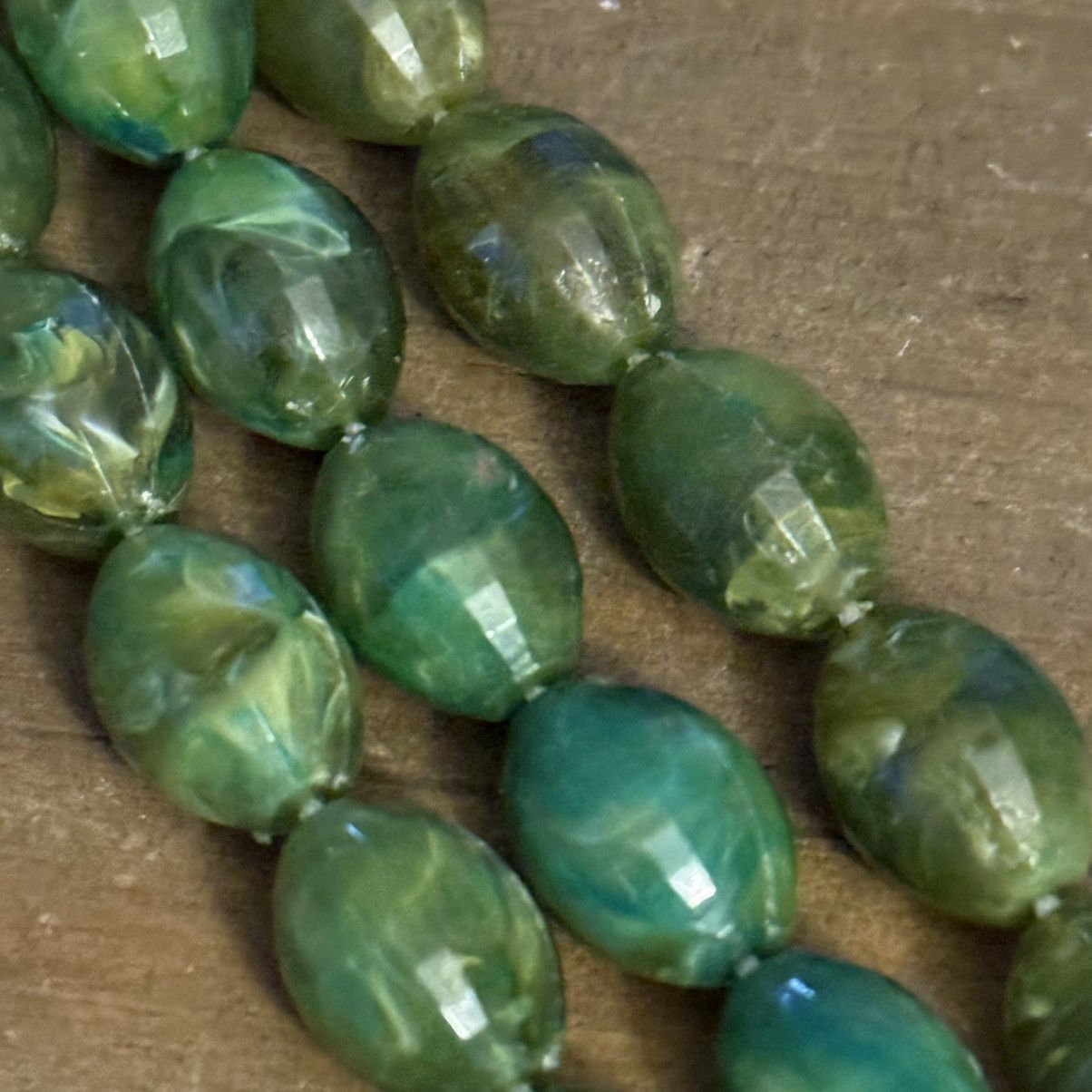 Vintage Vintage green beaded layered necklace Size ONE SIZE - 4 Thumbnail