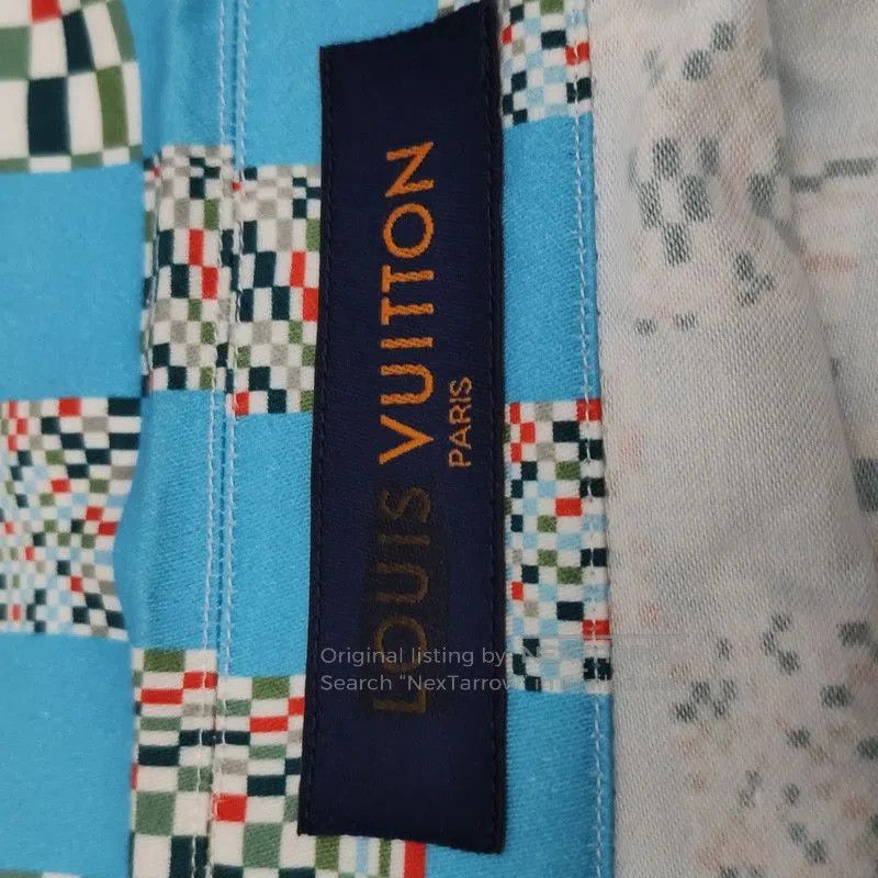 Louis Vuitton Louis Vuitton Colorful Cotton Short Sleeve Shirt. Size US L / EU 52-54 / 3 - 4 Thumbnail
