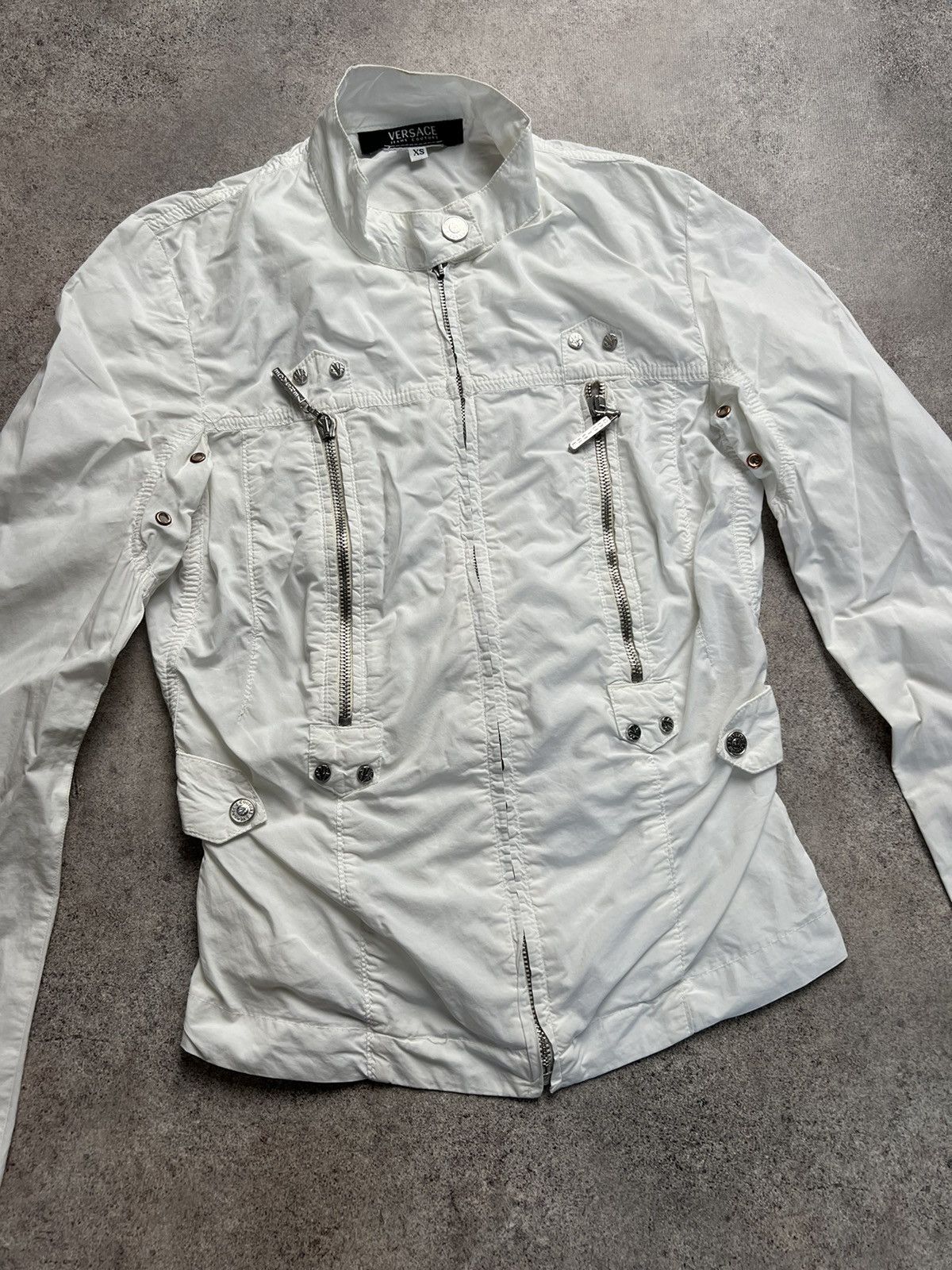 Versace Jeans Couture × Vintage Versace Jeans Couture vintage rare jacket Size XS / US 0-2 / IT 36-38 - 4 Thumbnail