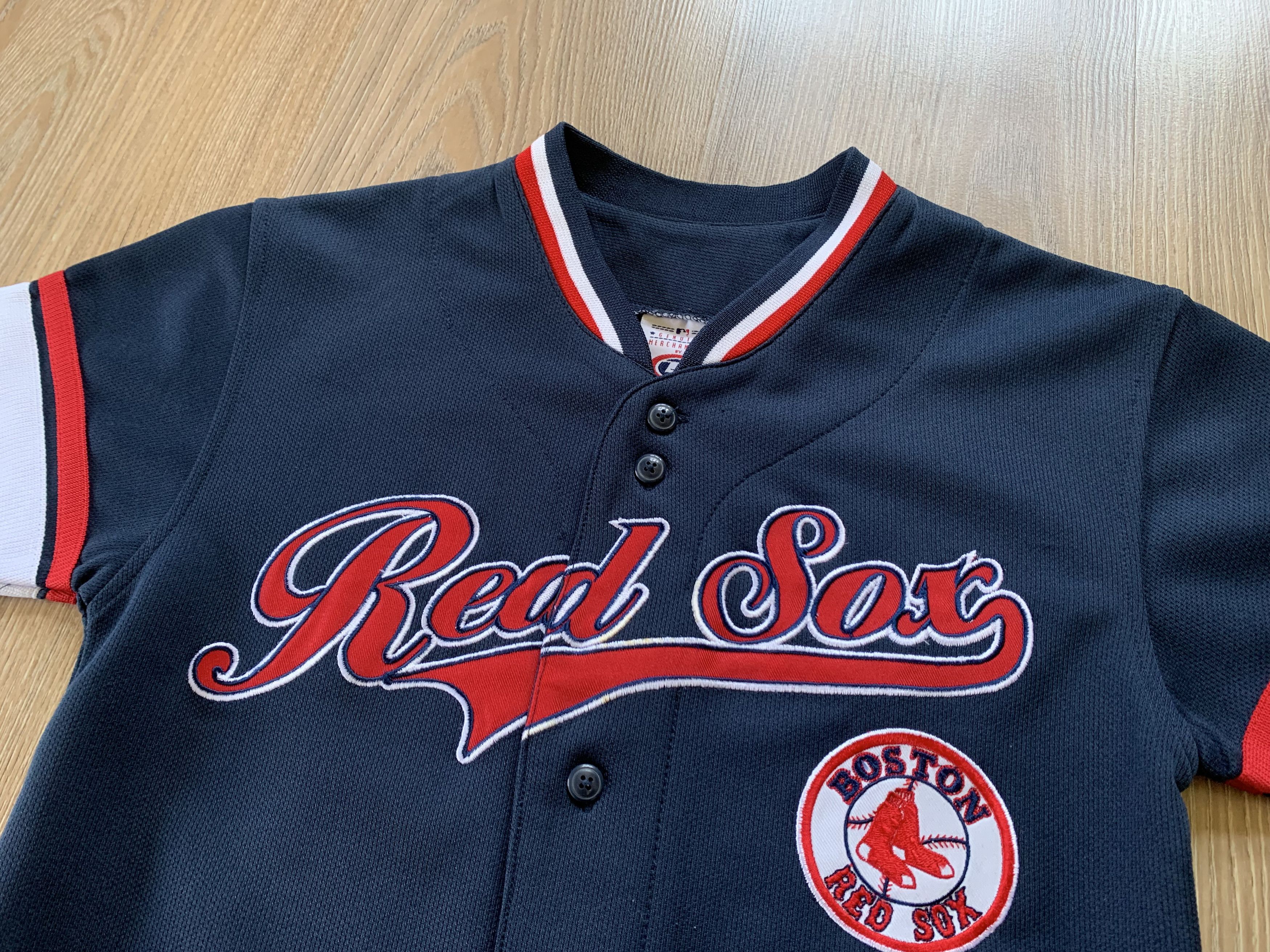 MLB × Vintage Rare MLB Boston Red Sox Womens Jersey Size S / US 4 / IT 40 - 4 Thumbnail