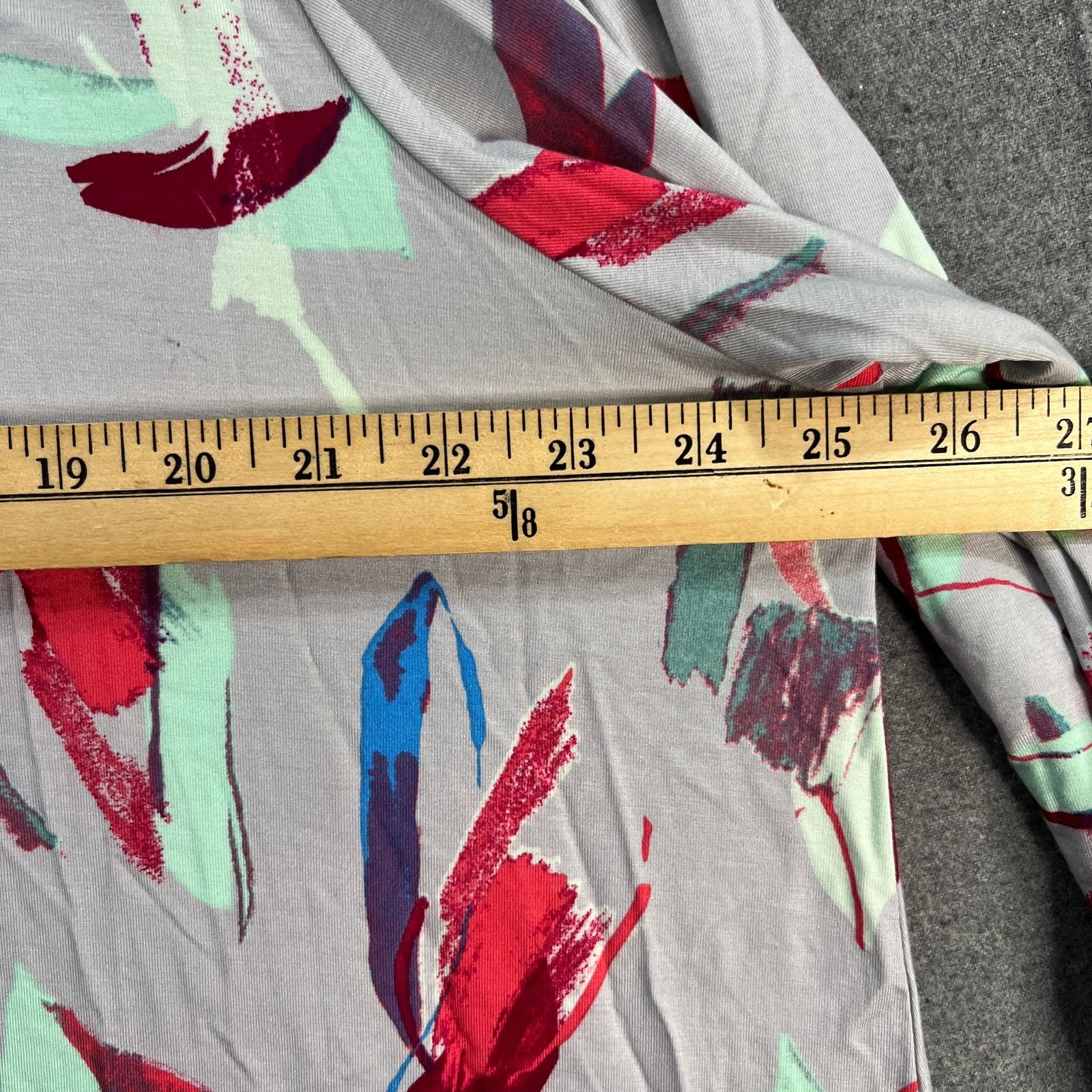 Other LOGO by Lori Goldstein Rayon 230 Feather Print Size XL / US 12-14 / IT 48-50 - 5 Thumbnail