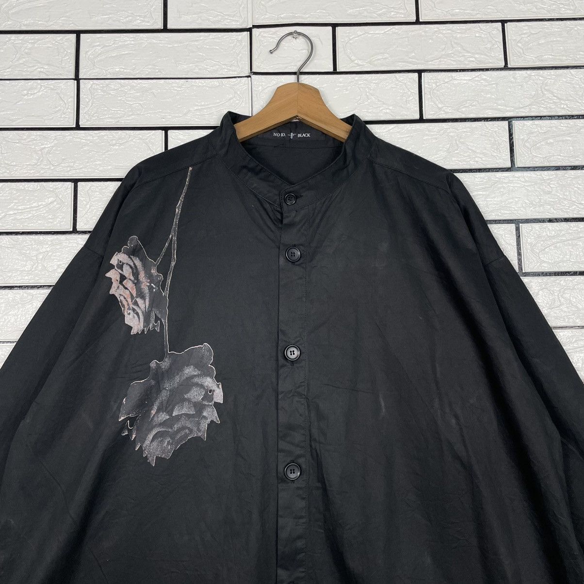 Japanese Brand Japanese Brand No ID Black Sukajan Overcoat Size US M / EU 48-50 / 2 - 2 Thumbnail
