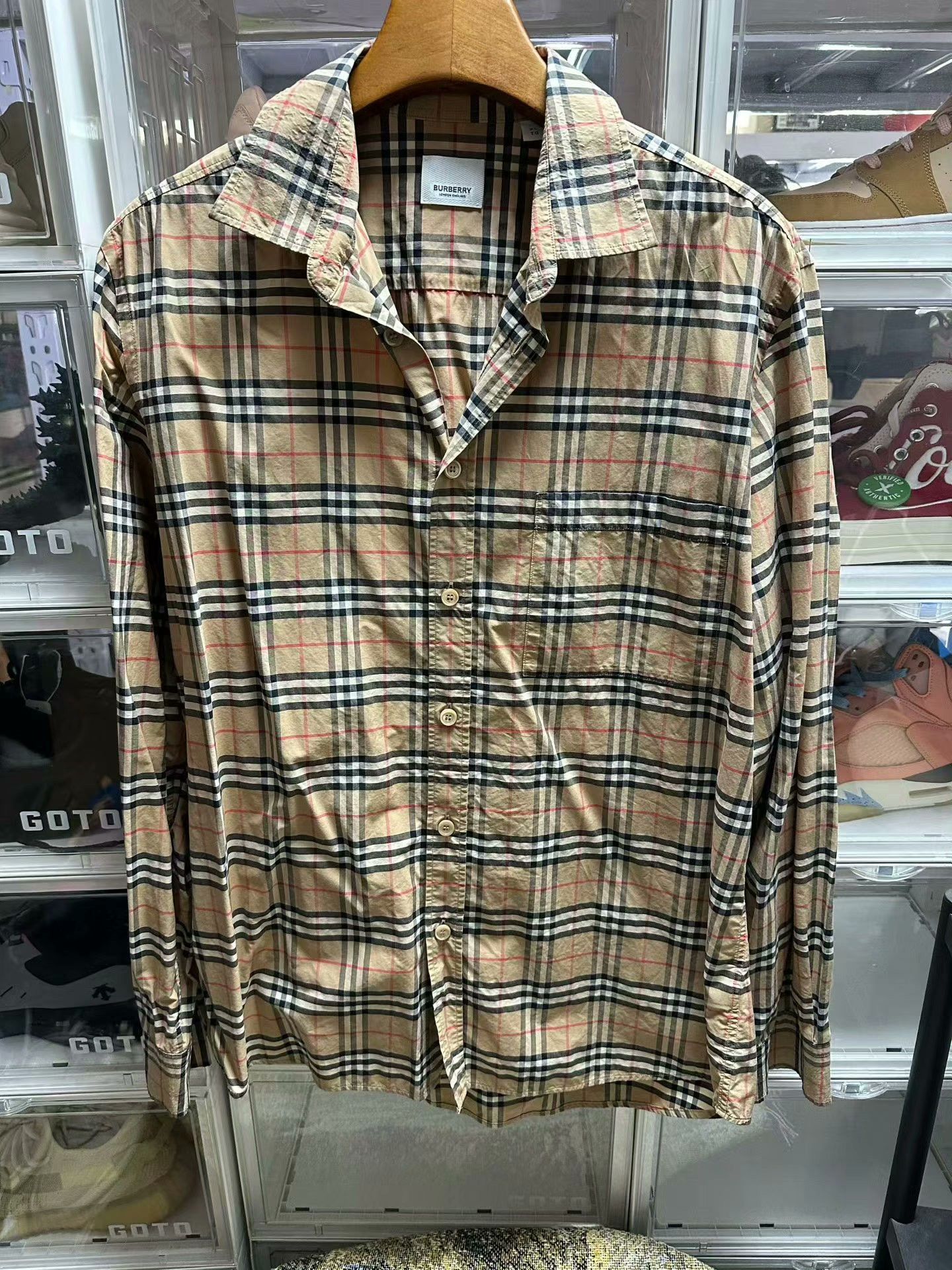 Burberry Burberry Shirt XL Men Size US XL / EU 56 / 4 - 1 Thumbnail