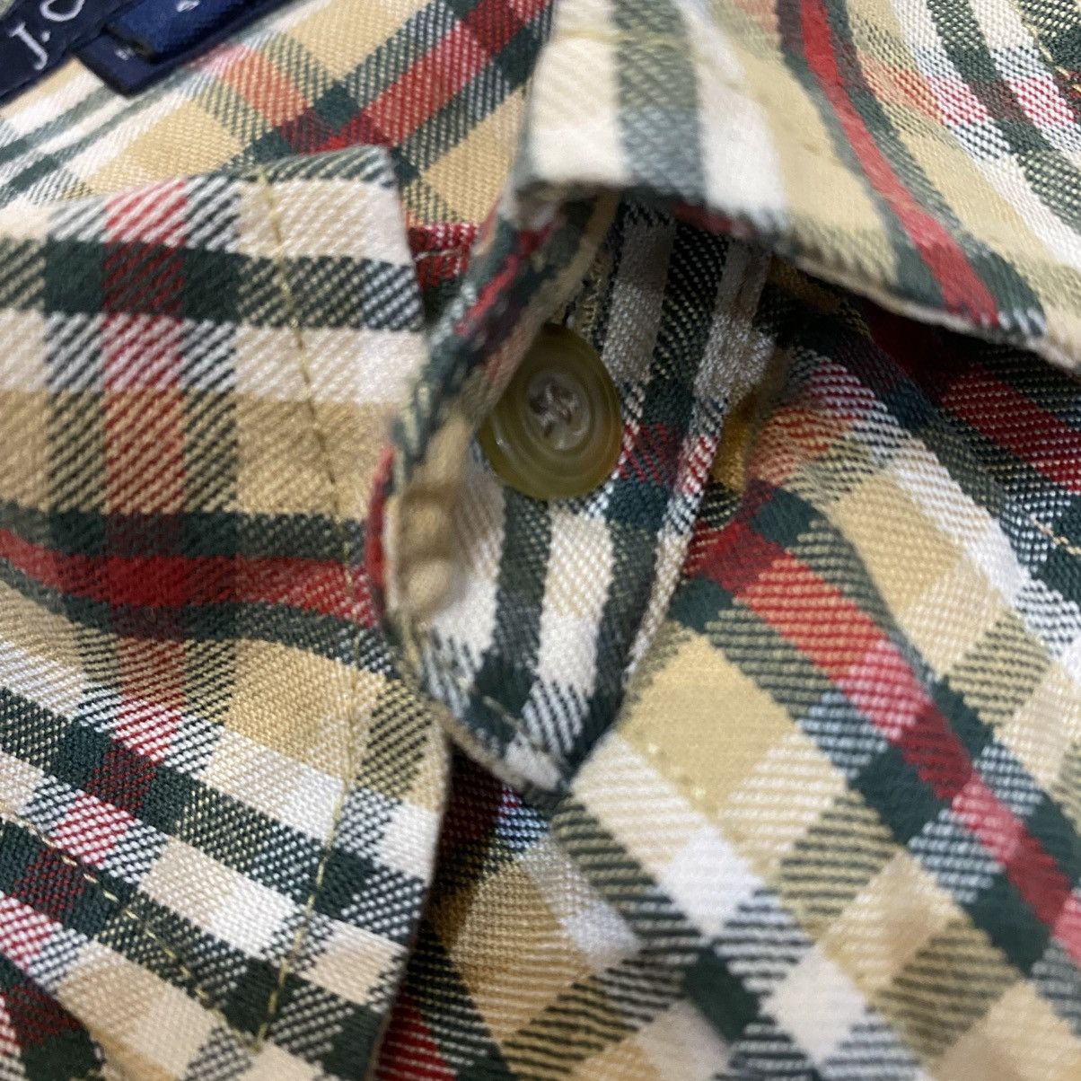 J.Crew 2000s J.Crew Plaid Button Up Shirt Size US M / EU 48-50 / 2 - 3 Thumbnail