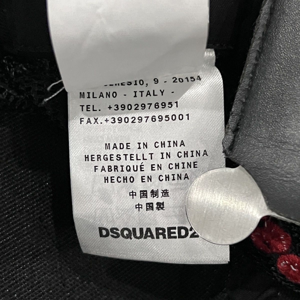 Dsquared2 Dsquared2 “Babe2” Embroidered Cap Size ONE SIZE - 9 Thumbnail