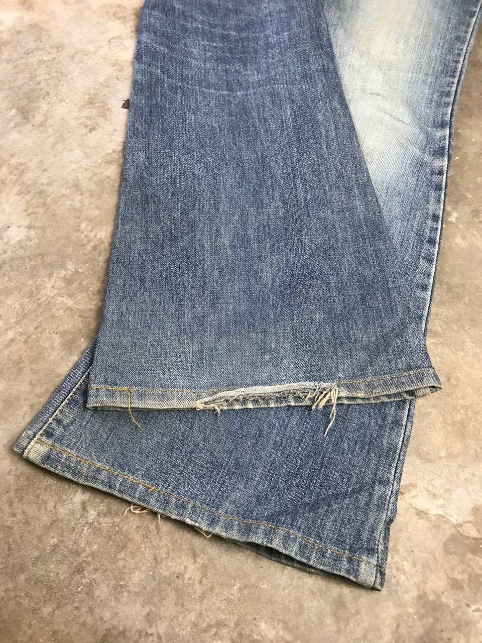 Edwin Vintage Edwin Flared Denim Rare Design Size US 34 / EU 50 - 8 Thumbnail