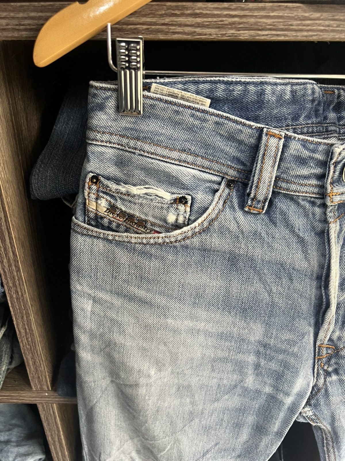 Diesel 🔥Vintage Diesel Safado Distressed Denim Size US 32 / EU 48 - 7 Thumbnail