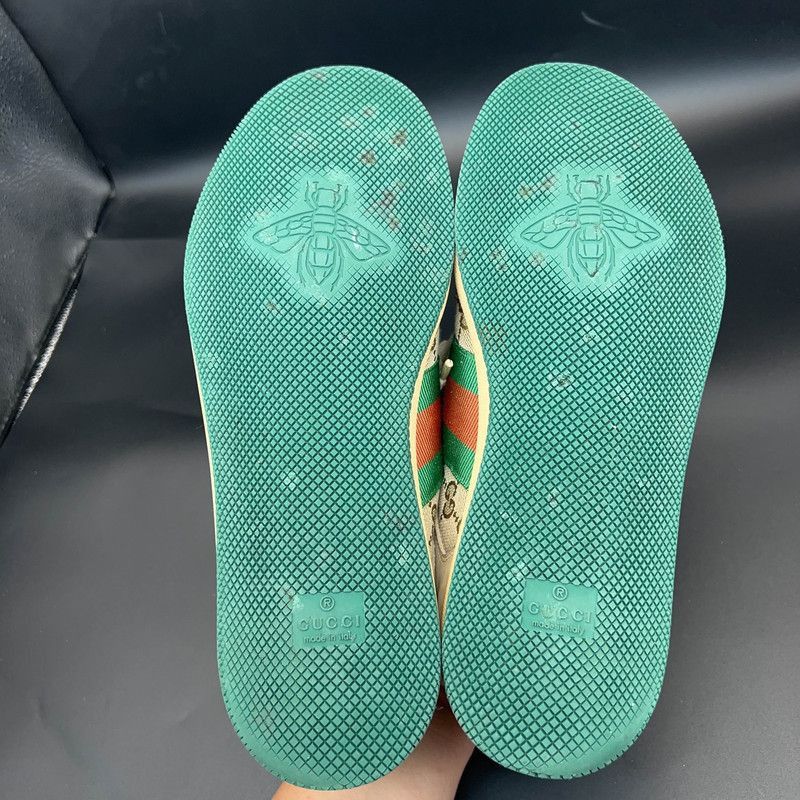 Gucci Gucci Screener Vintage Sneakers in Green - Size US 8.5 / EU 41-42 - 4 Thumbnail