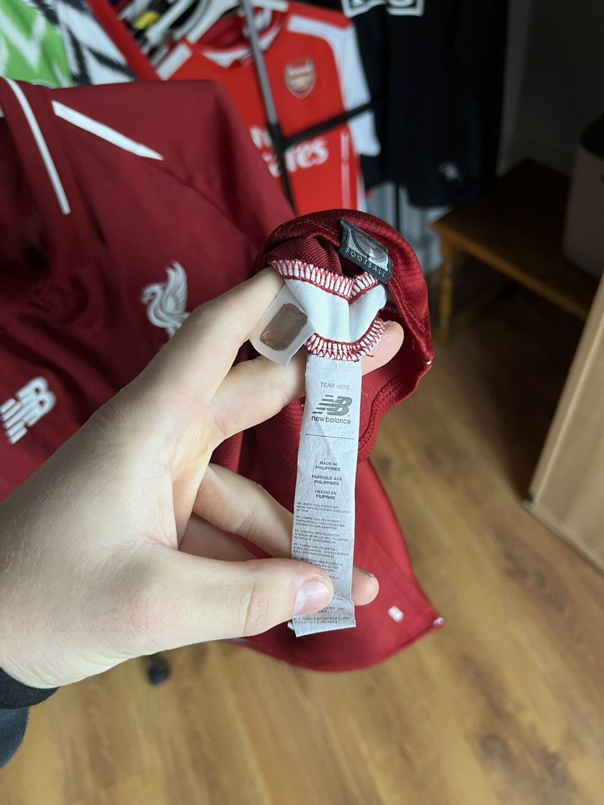 New Balance Jersey New Balance Liverpool 2018/19 Keita #8 Size US M / EU 48-50 / 2 - 8 Thumbnail