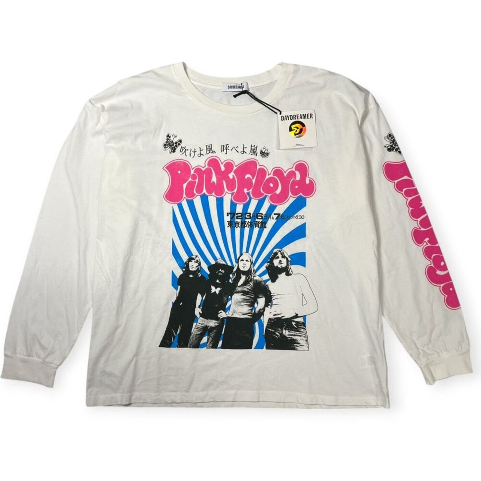Daydreamer Daydreamer Pink Floyd Spiral Long Sleeve Tee White L Size US L / EU 52-54 / 3 - 1 Thumbnail
