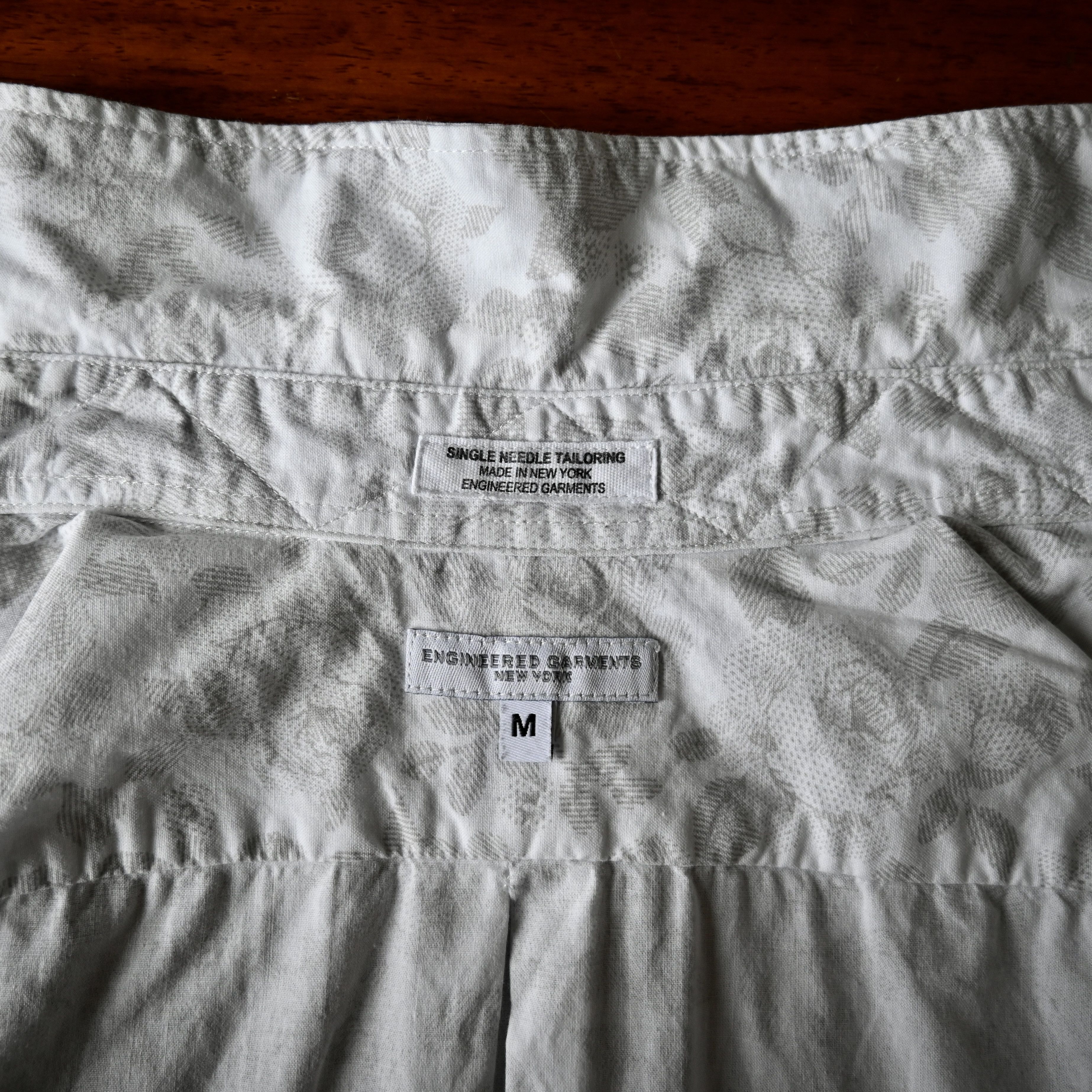 Engineered Garments Engineered Garments rose print cotton 19th century BD shirt Size US M / EU 48-50 / 2 - 16 Thumbnail