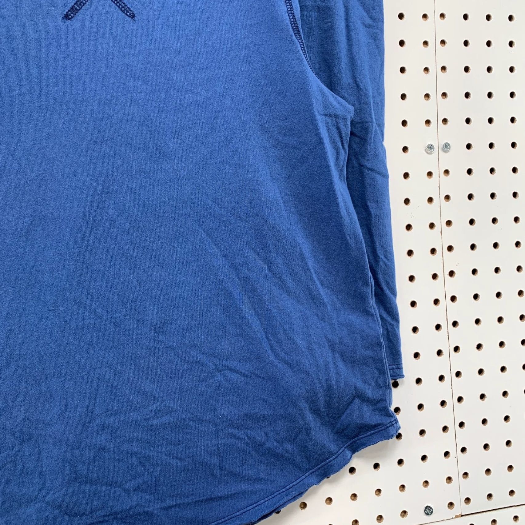 Vintage We The Free Top Womens Large Blue 3/4 Sleeve Pullover Size L / US 10 / IT 46 - 6 Thumbnail