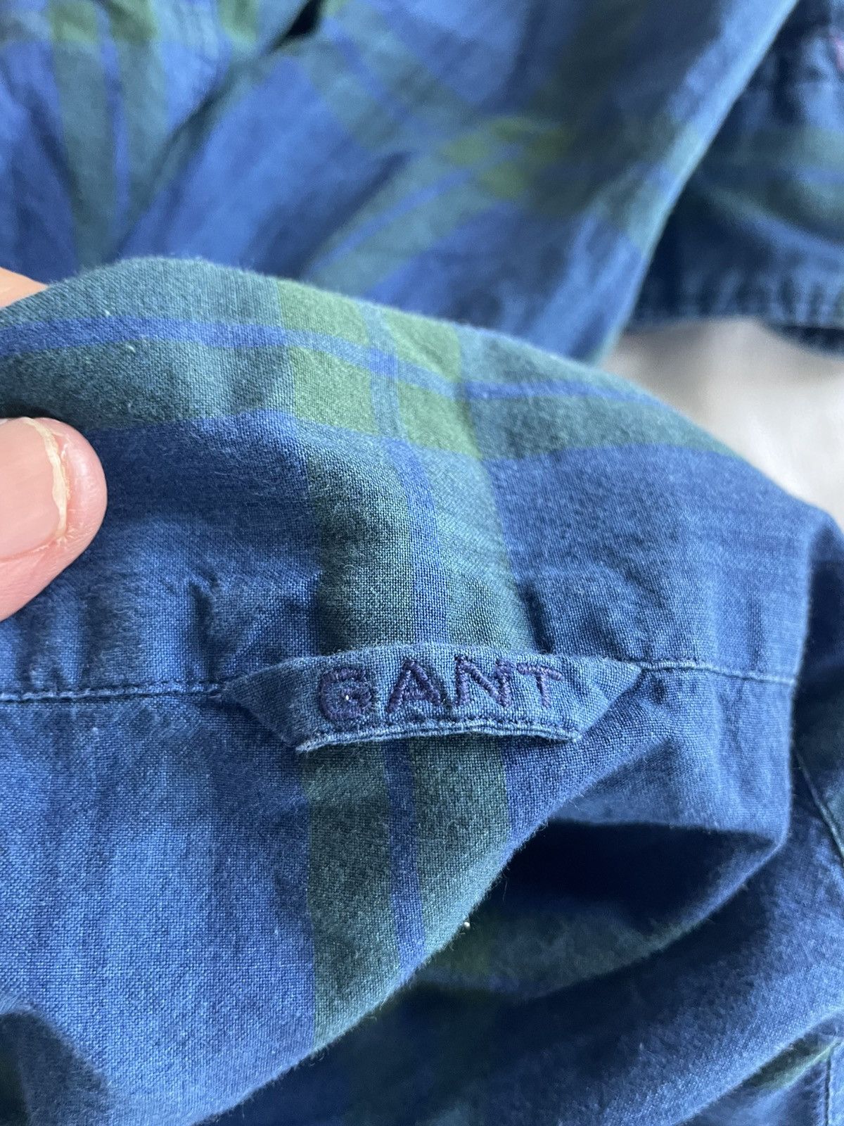 Gant Yale CO-OP Archive Indigo Madras plaid Size US S / EU 44-46 / 1 - 6 Thumbnail