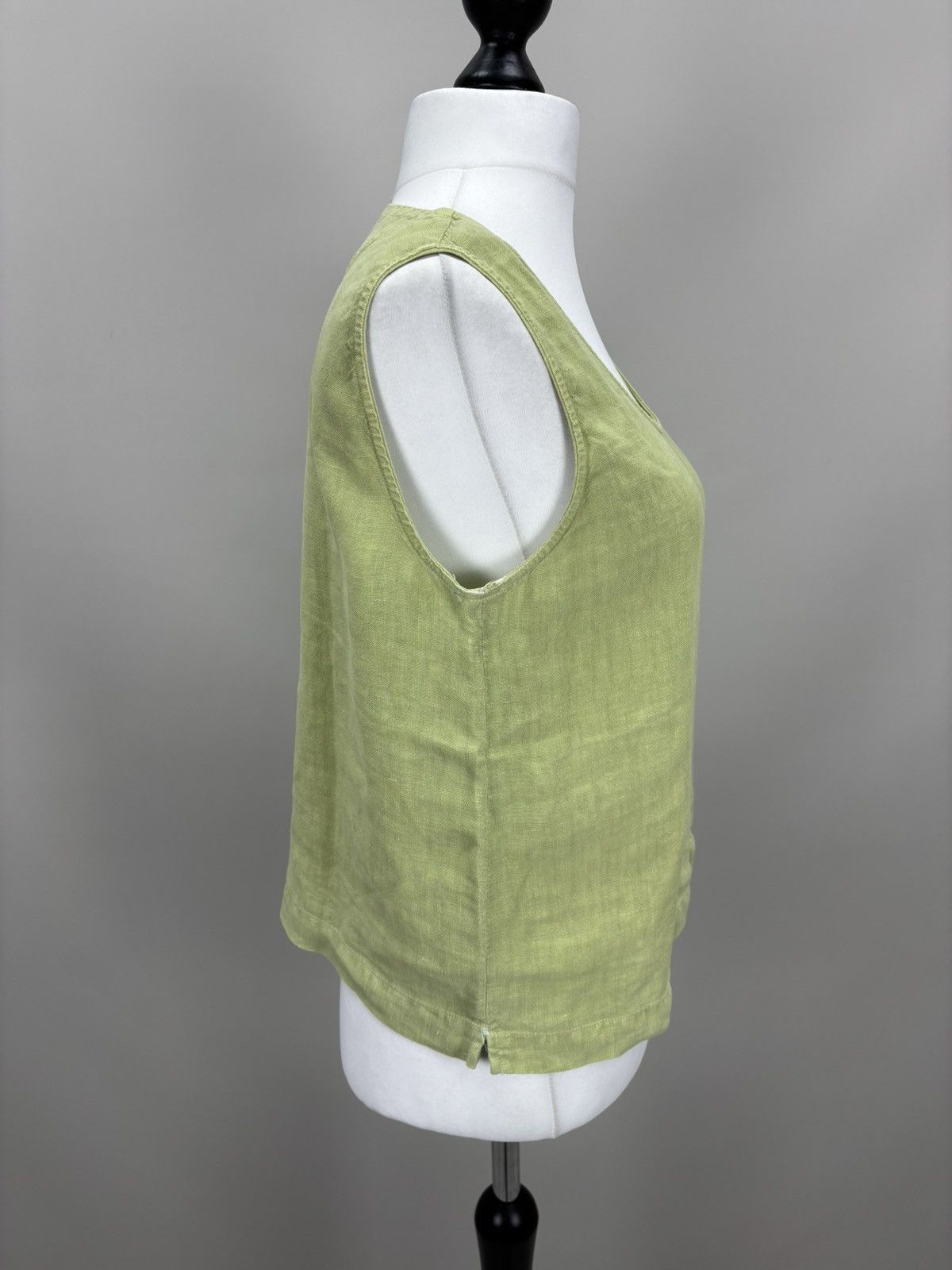 OSKA Womens linen top OSKA Size S/M Color Green Size M / US 6-8 / IT 42-44 - 4 Thumbnail