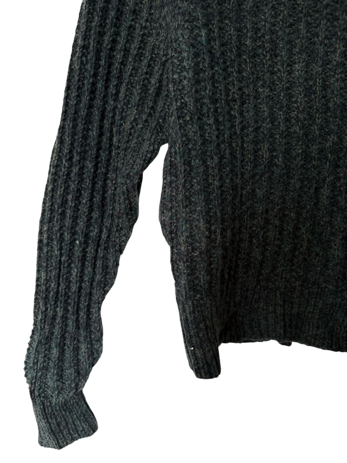 Undercover × Uniqlo Vintage Uniqlo Crewneck Green Forest Knitwear Sweater Jumper Size S / US 4 / IT 40 - 3 Thumbnail
