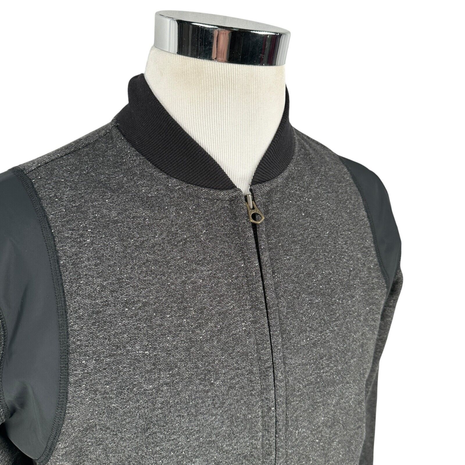 Todd Snyder Todd Snyder x Champion Collab Bomber Jacket Men's M Gray Size US M / EU 48-50 / 2 - 2 Thumbnail