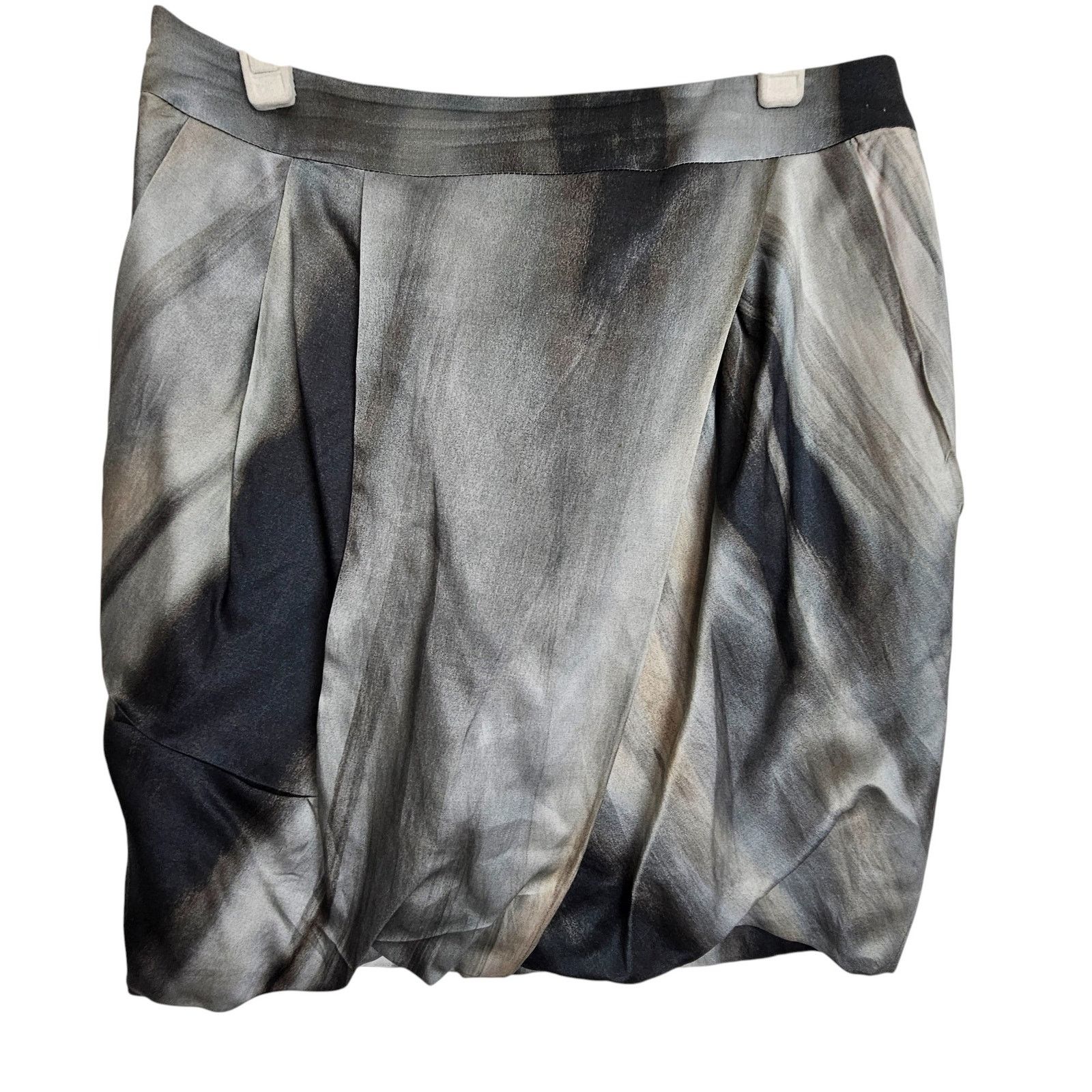 Parra Pauw Amsterdam Silk Satin Cotton Mini Skirt S Whimsigoth Size 28" / US 6 / IT 42 - 1 Thumbnail