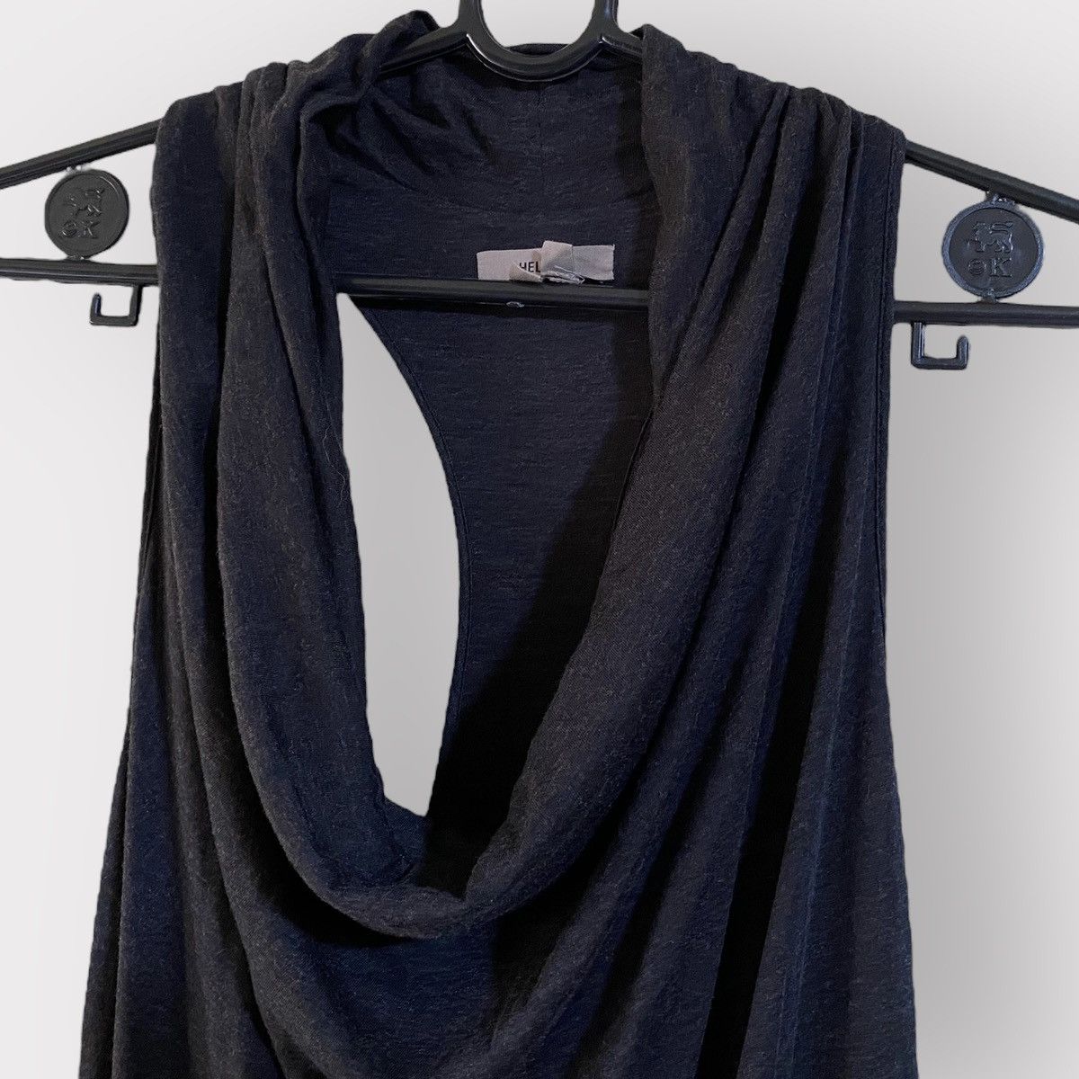 Helmut Lang Helmut Lang Drape Cowl Collar Jersey Maxi Dress Size M / US 6-8 / IT 42-44 - 2 Thumbnail