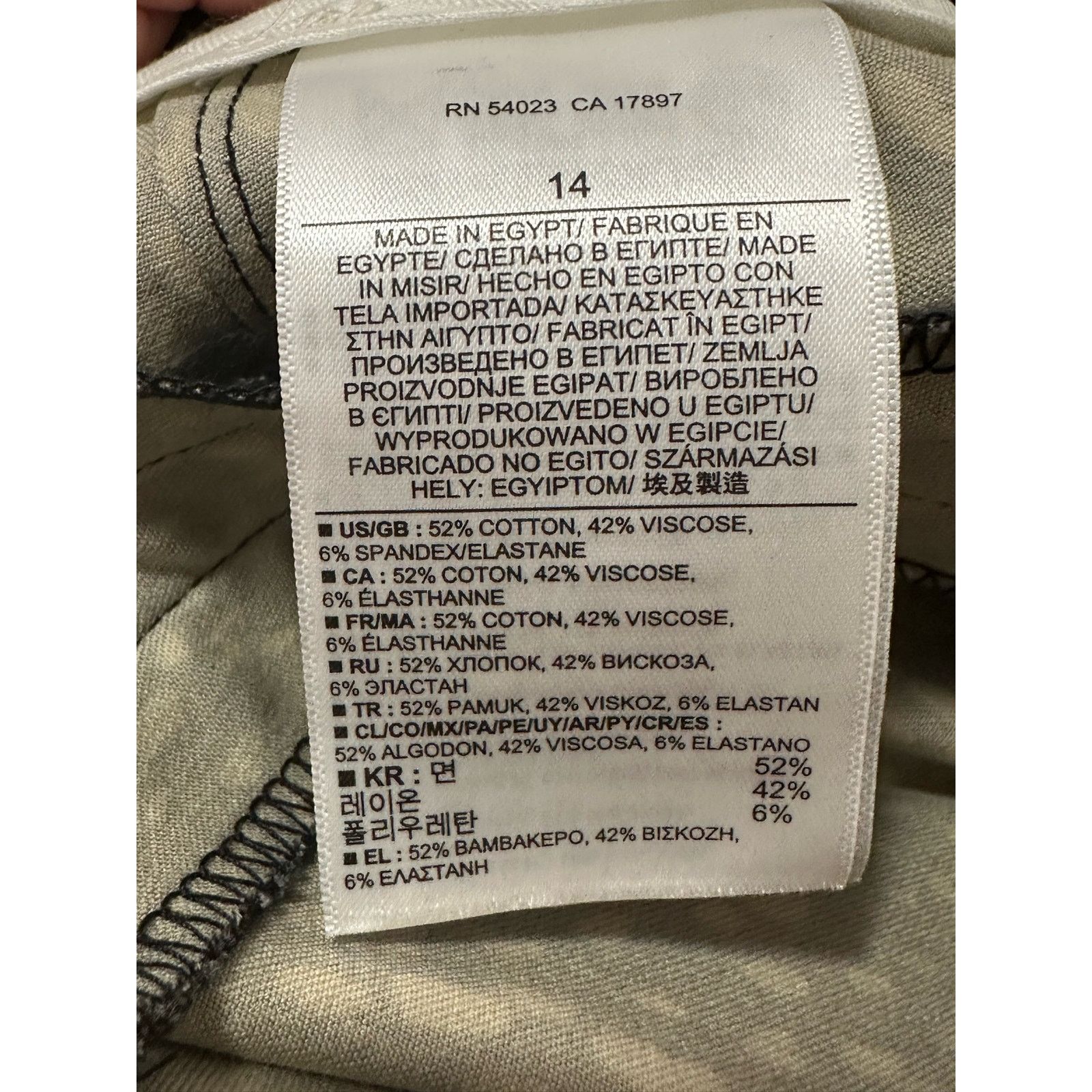 Banana Republic Banana Republic The Sloan fit straight legs pants size 14 Size 36" / US 14 / IT 50 - 4 Thumbnail