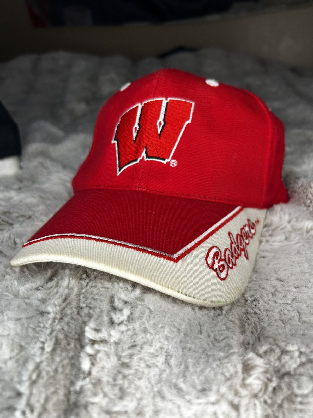Starter Wisconsin Badgers dad hat Size ONE SIZE - 1 Thumbnail