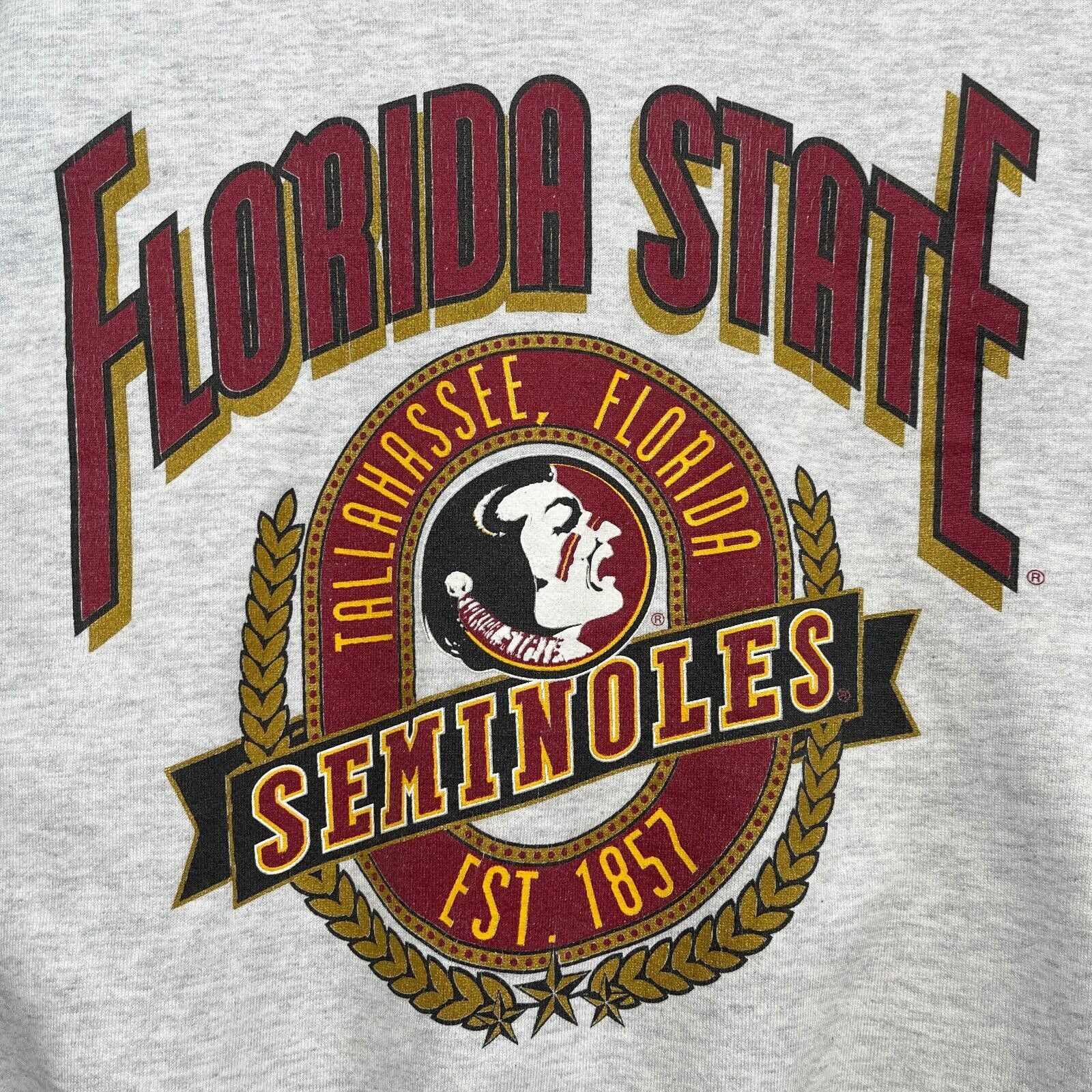 Nutmeg × Vintage Vintage 90s Florida State Seminoles Nutmeg Sweatshirt Size L Size US XL / EU 56 / 4 - 4 Thumbnail