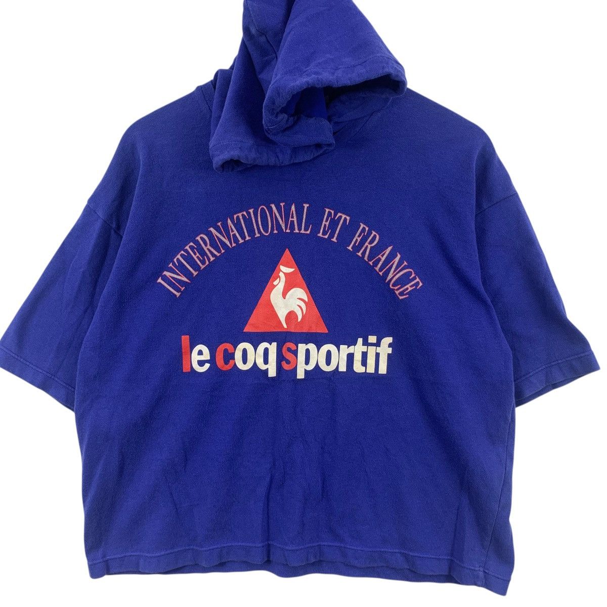 Le Coq Sportif Vintage LE COQ SPORTIF International Et France Hoodie Size L / US 10 / IT 46 - 4 Thumbnail