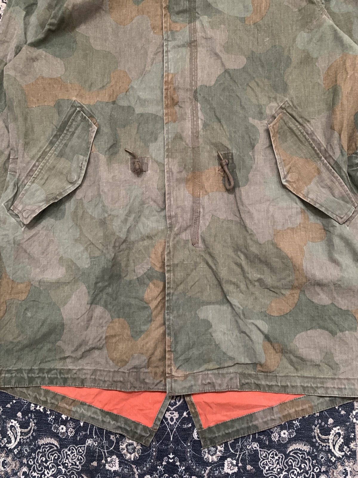 Scotch & Soda Scotch and Soda Amsterdam Couture Military Camo Coat Jacket Size US XL / EU 56 / 4 - 2 Thumbnail