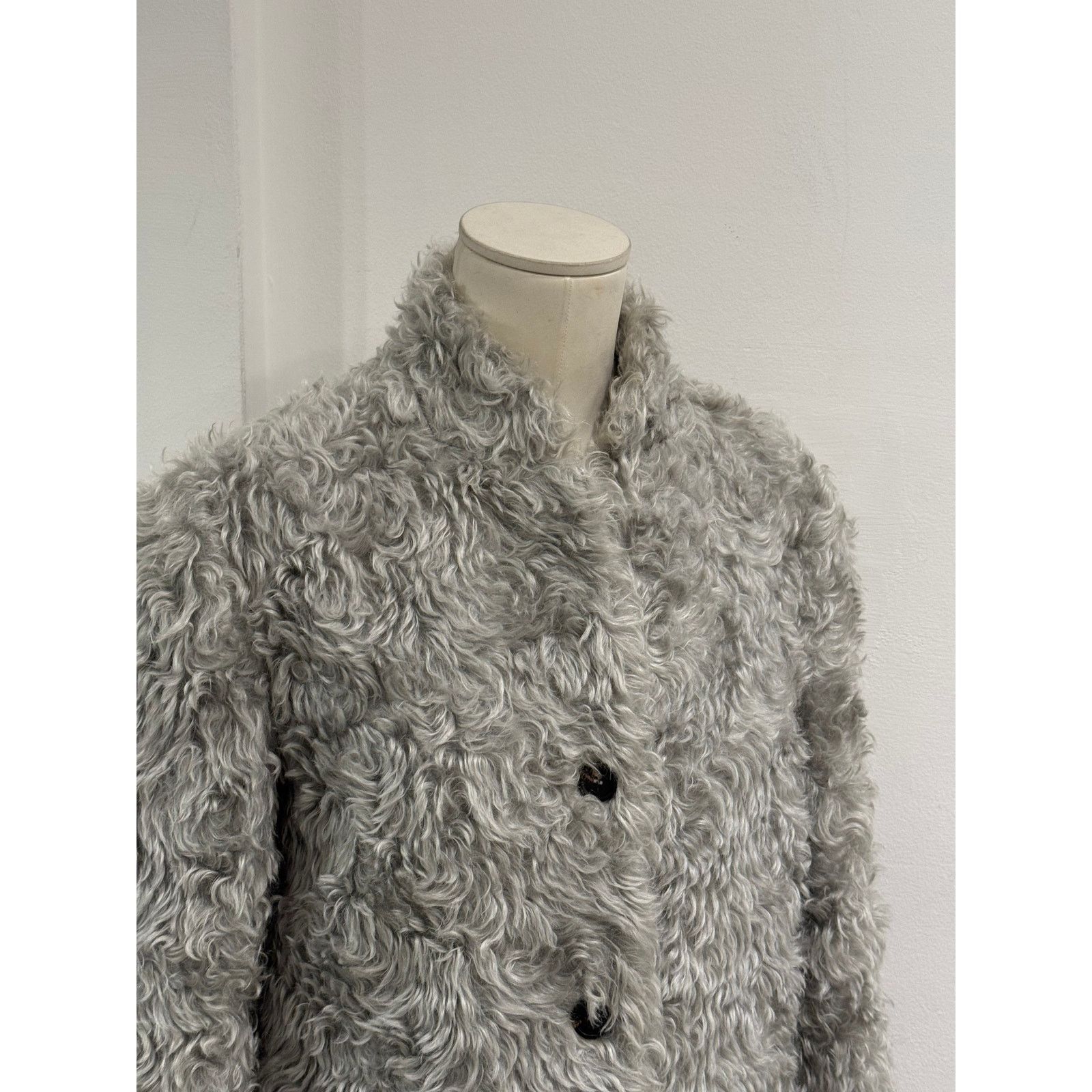 Prada A/W2007 Prada runway faux fur mohair coat Size S / US 4 / IT 40 - 7 Thumbnail