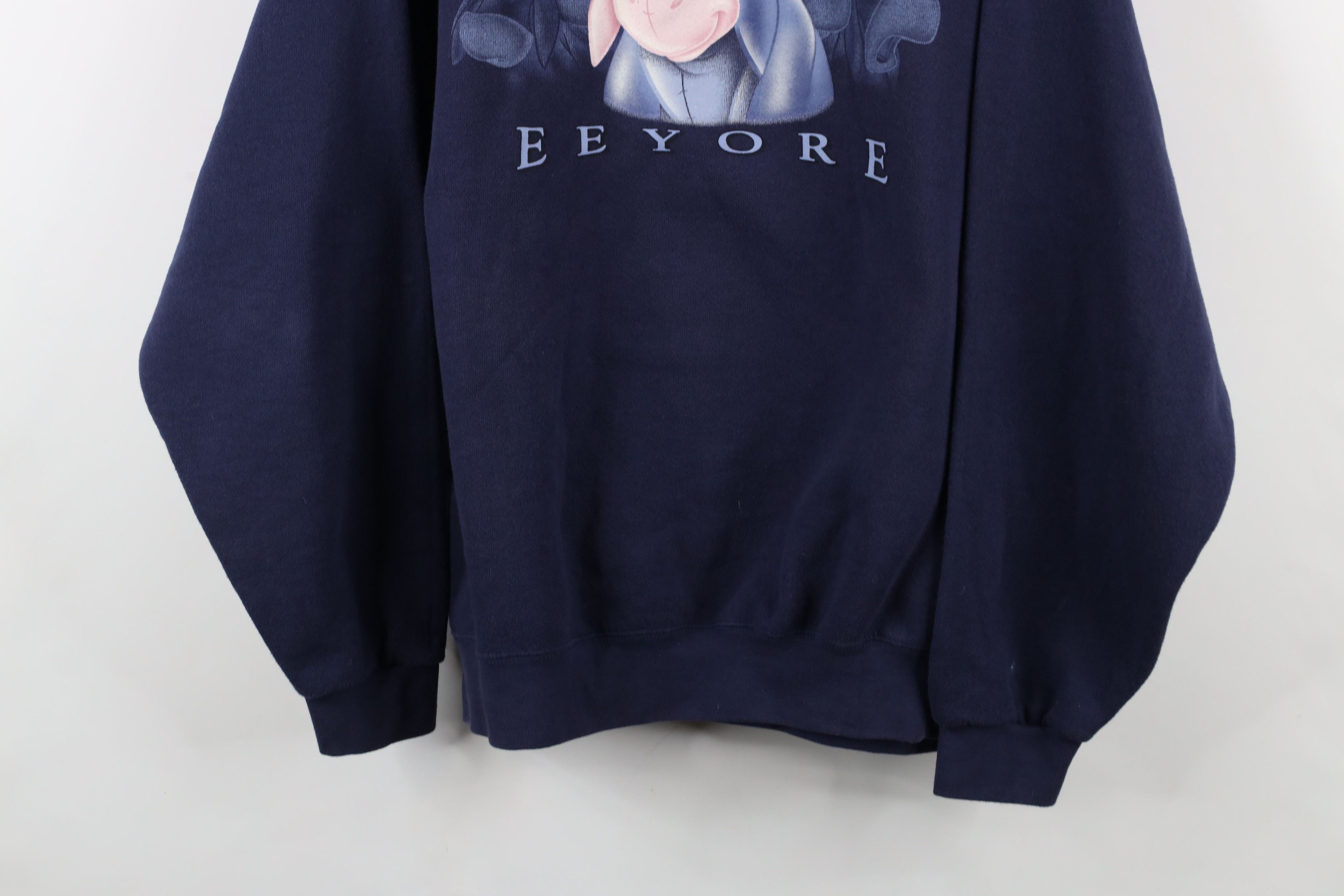 Disney × Vintage Vintage 90s Disney Winnie the Pooh Eeyore Sweatshirt USA Size L / US 10 / IT 46 - 3 Thumbnail