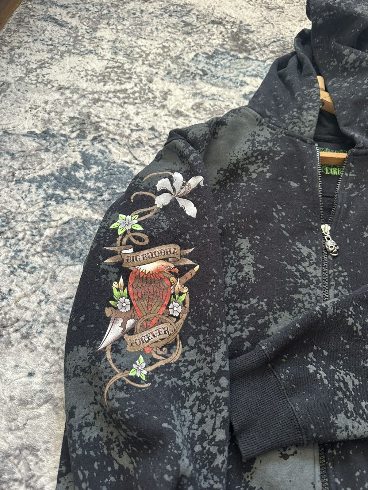Hysteric Glamour HOODIE NN Y2K VINTAGE STREETWEAR SMALL LOGO,SIZE L Size US L / EU 52-54 / 3 - 12 Thumbnail