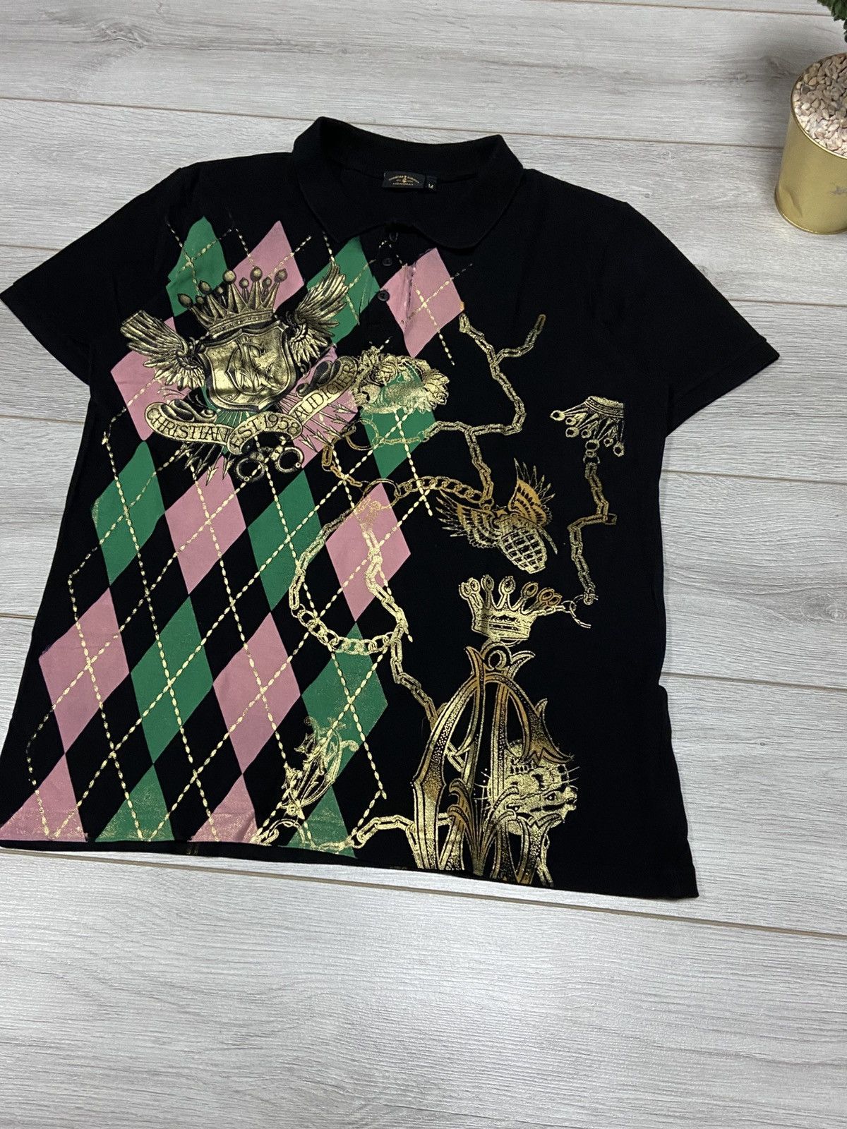 Ed Hardy Ed Hardy big print 🇺🇸 USA vintage big logo polo shirt Size US M / EU 48-50 / 2 - 2 Thumbnail