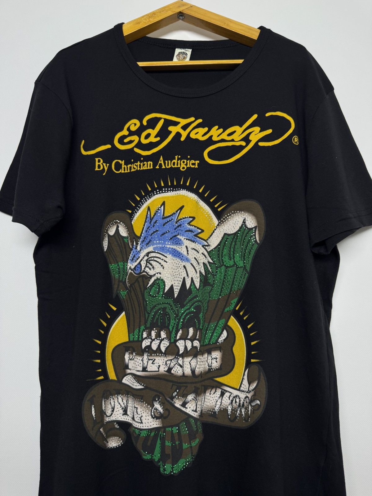 Ed Hardy Vintage Y2k Rare Ed Hardy T-Shirt 00’s Size US XL / EU 56 / 4 - 2 Thumbnail