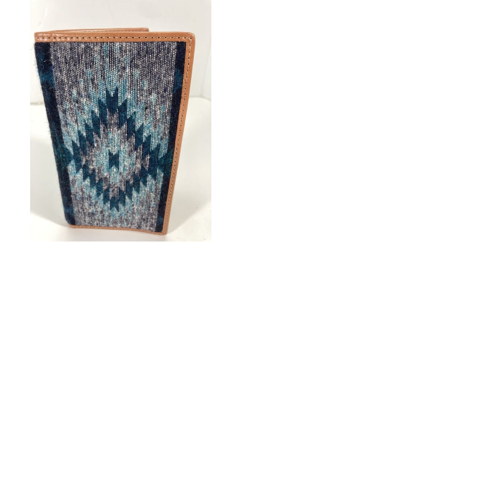 Tony Lama Tony Lama Wallet Aztec Western Bifold 6.5X3.5 Leather Trim NWOT Men Brown Size ONE SIZE - 9 Thumbnail