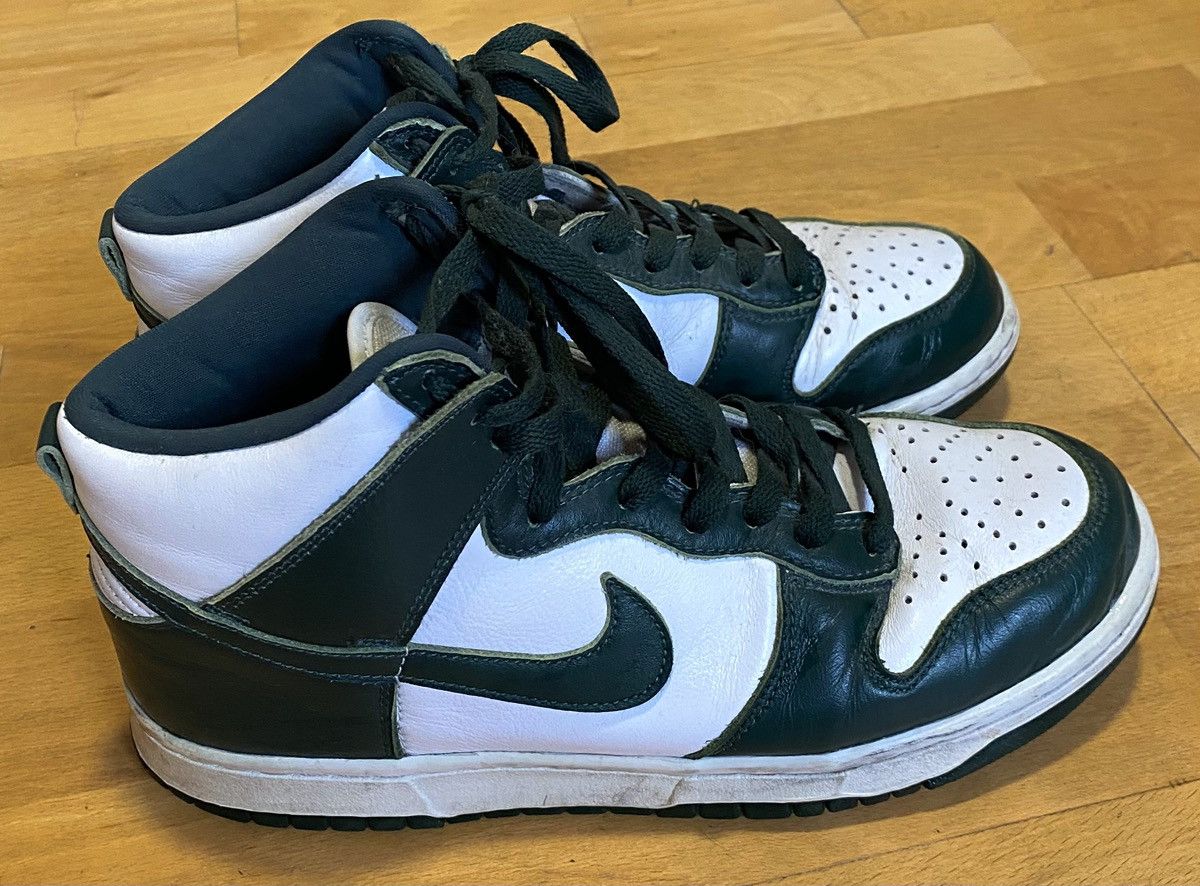 Nike Nike Dunk High Spartan Green Size US 8 / EU 41 - 2 Thumbnail