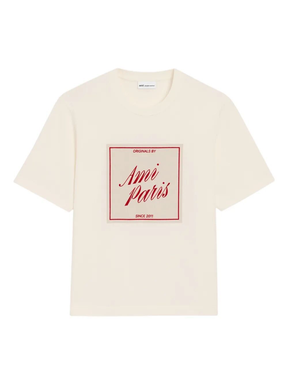 AMI BOXY FIT SHORT SLEEVES TEEHISRT WITH SIGNATURE PRINT AT FRONT Size US XL / EU 56 / 4 - 1 Thumbnail
