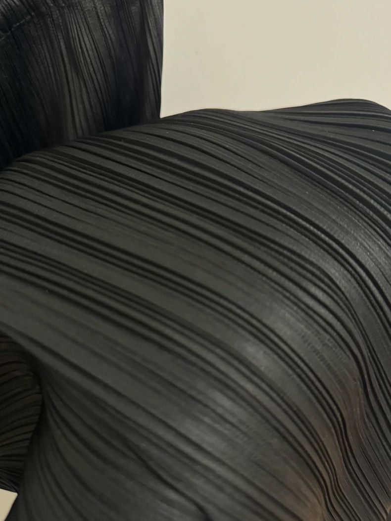Issey Miyake Issey Miyake size:m Black pleated skirt Size 42" / US 20 - 4 Thumbnail