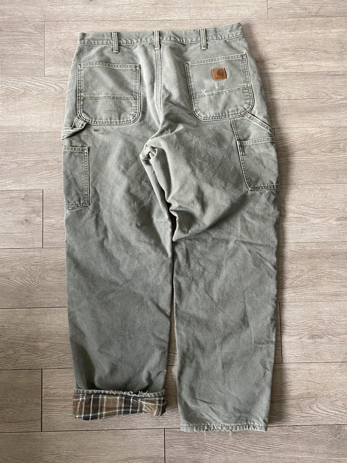 Carhartt × Vintage Distressed Carharrt Carpenters Size US 32 / EU 48 - 4 Thumbnail