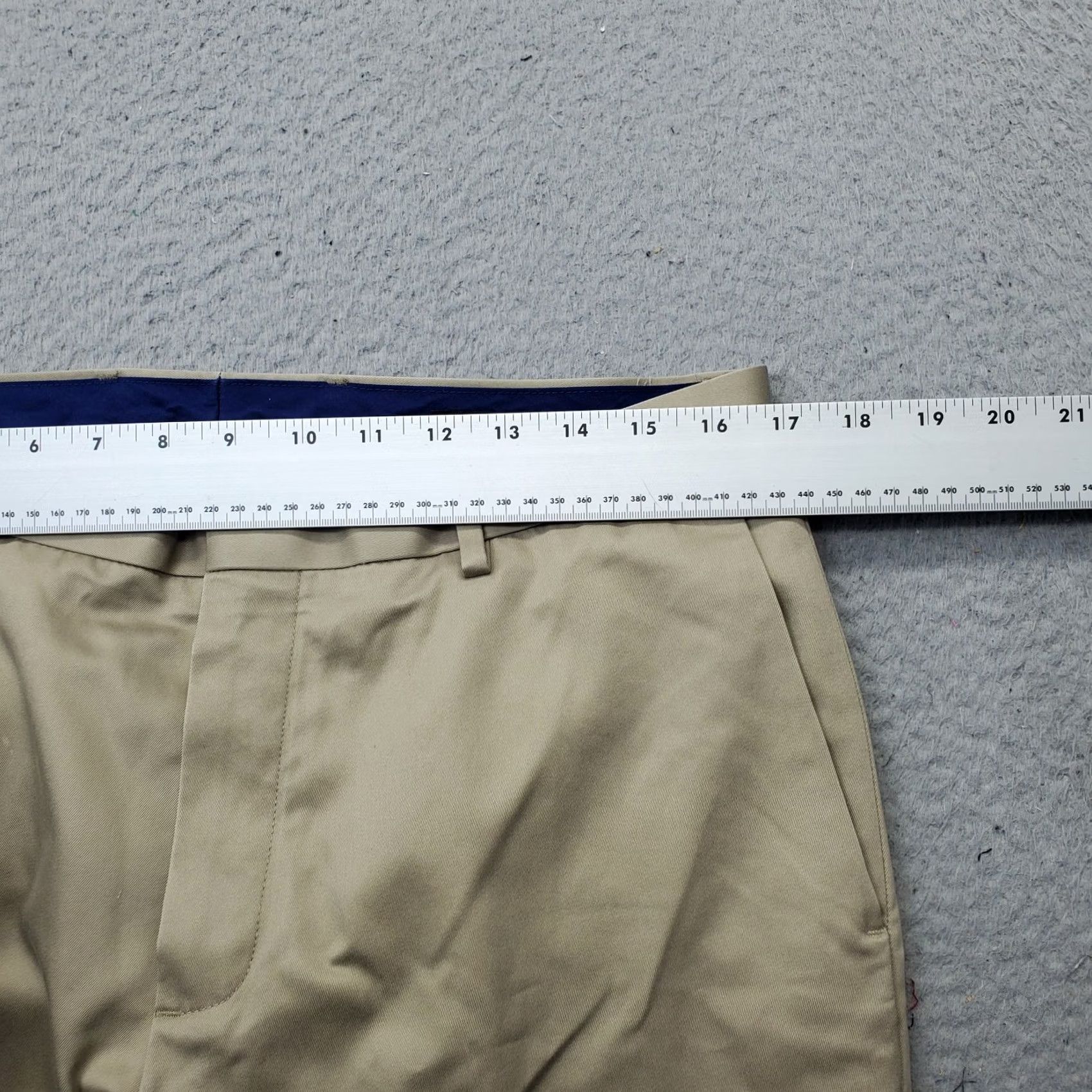 Banana Republic Banana Republic Mens Dress Pants 33 Tan Slim Fit Non-Iron Formal Tailored Shirt? Size US 33 - 6 Thumbnail
