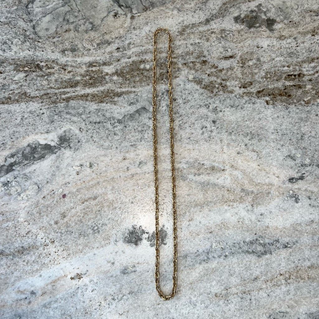 Vintage Vintage Gold Tone Chunky Multi Link Long Rope Chain Necklace Size ONE SIZE - 9 Thumbnail