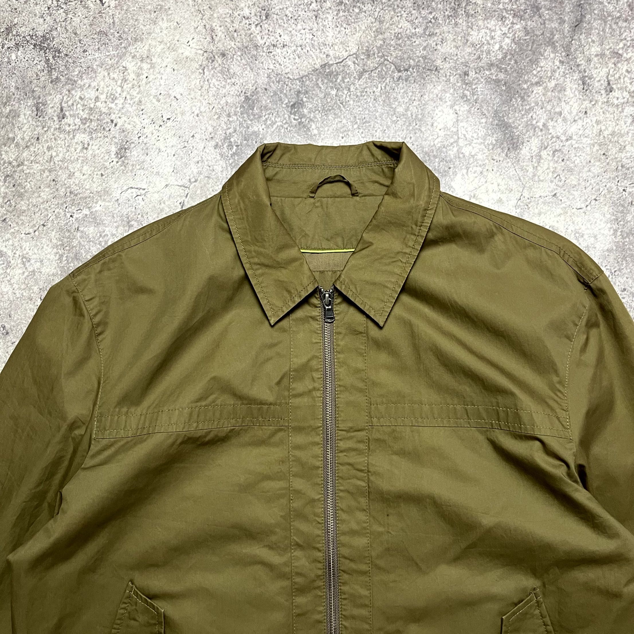 Vintage REDGREEN Military Utility Lightweight Khaki Jacket Size L Size US L / EU 52-54 / 3 - 4 Thumbnail