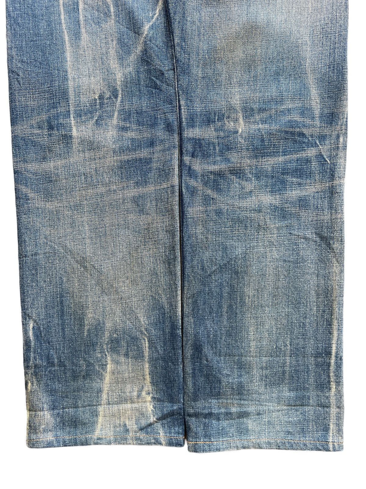 Japan Blue DMG Domingo Japan Rusty Ripped Grunge Distressed Rusty Jeans Size US 31 - 7 Thumbnail