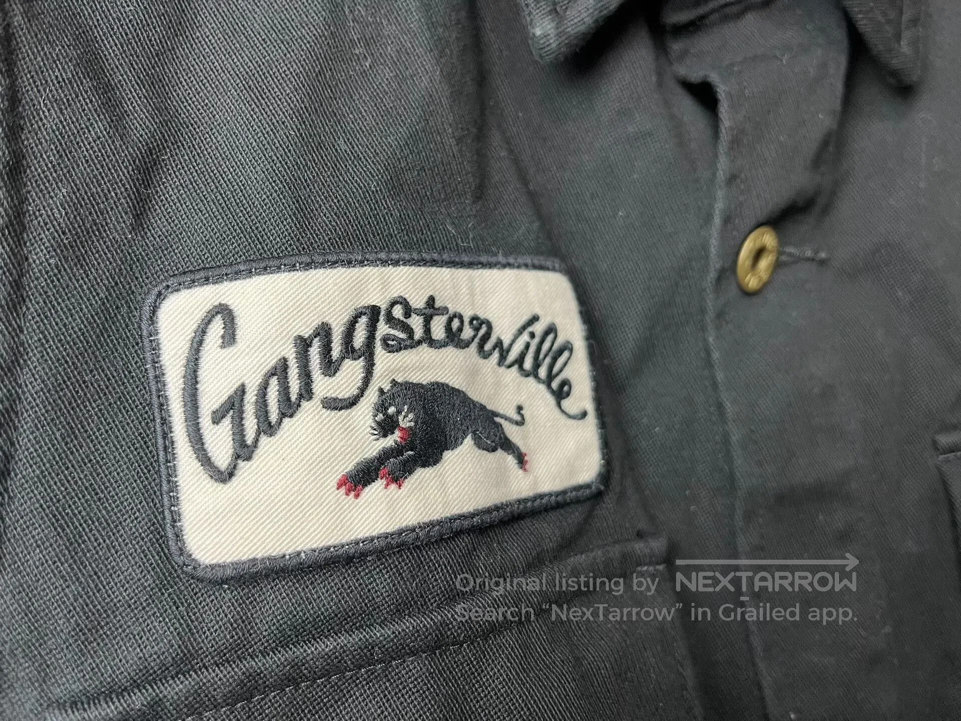 Ghetto Rodeo GANGSTERVILLE Men's Vest in Black. Size US M / EU 48-50 / 2 - 4 Thumbnail