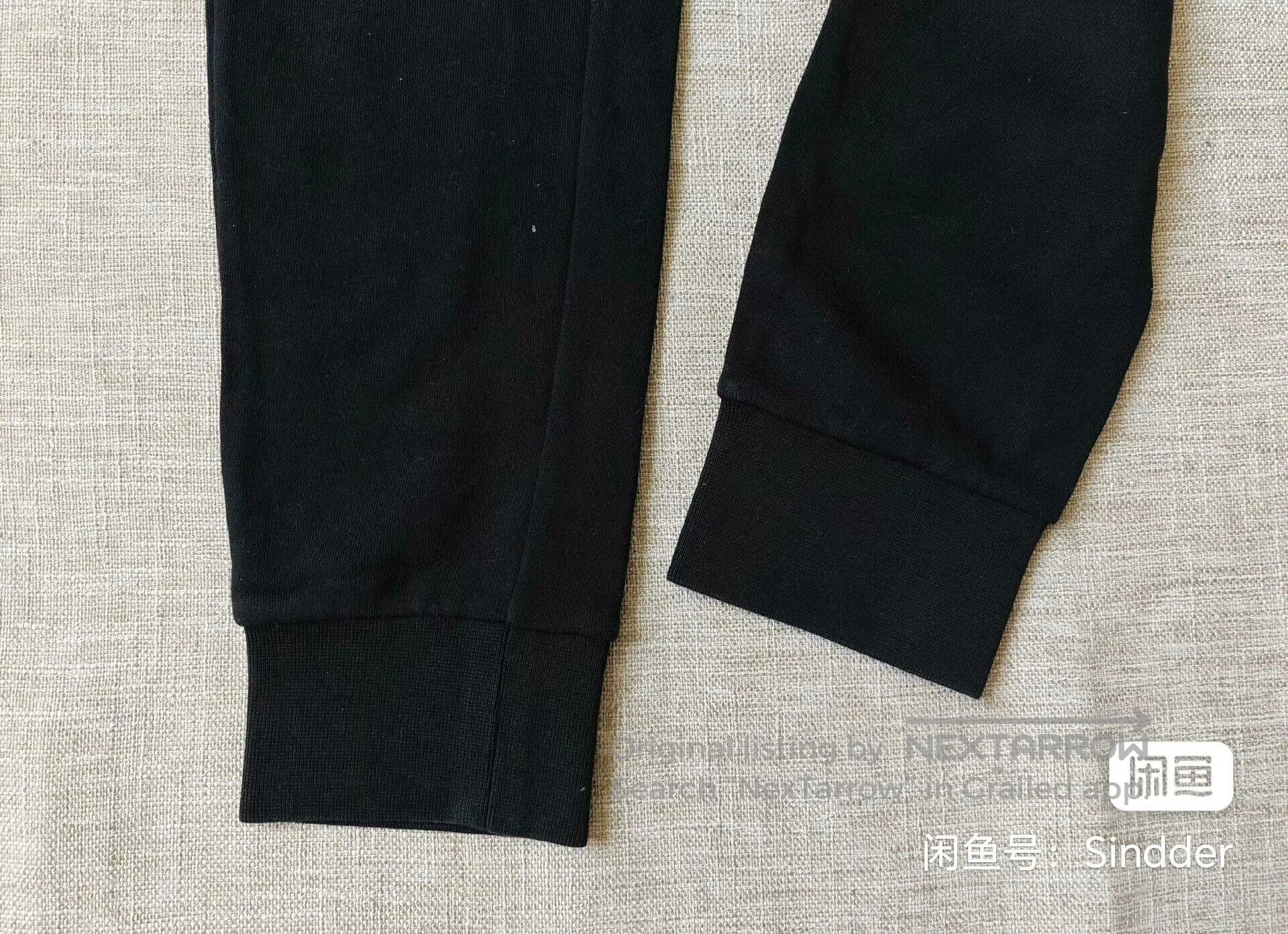 Moncler Men's Black Sweatpants.