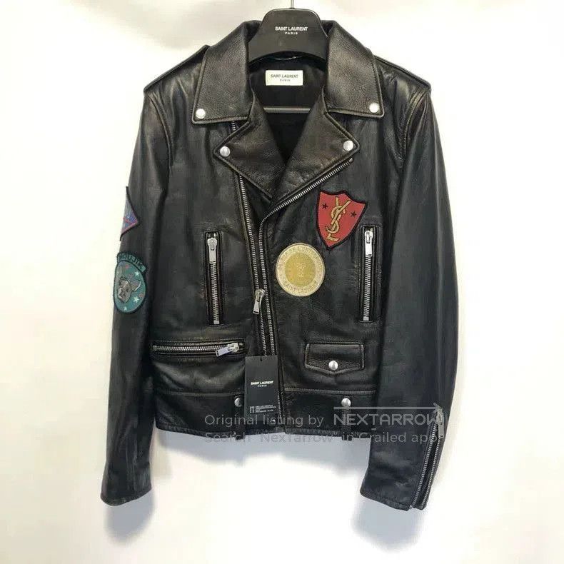 Saint Laurent Paris Saint Laurent Paris Leather Jacket. Size US S / EU 44-46 / 1 - 1 Thumbnail